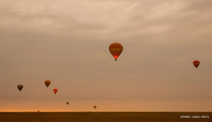 Hot air balloons